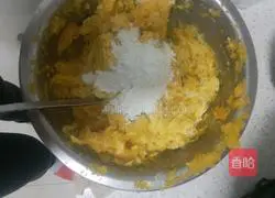 Pumpkin bean paste cake recipe 4