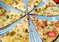 How to make colorful pepper and sesame pancakes Illustration 2