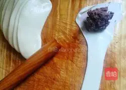 Illustration of how to make pancakes with bean paste 4