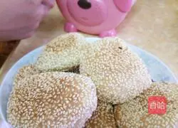 Sesame glutinous rice cake recipe 3