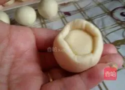 Illustration of how to make mung bean cake 14