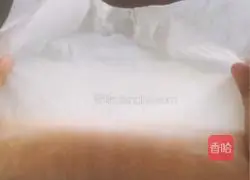 Illustration of how to make cream cake roll 13