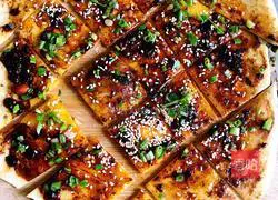 Illustration of making sauce-flavored pancake 23