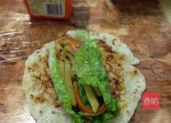 Illustration of homemade pancake rolls 10