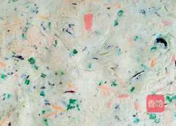 Illustration of how to make colorful egg pancakes 5