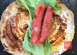 Illustration of how to make hand cakes 10