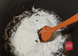 Cocoa Cream Square Cake Illustration of how to do it 4