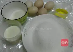 Illustration of how to make sponge cake 1