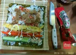 Home-cooked sushi recipe 4