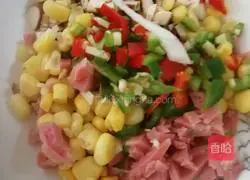 Illustration of how to make porridge and porridge snacks in private kitchen sweet cakes 5