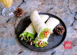 Illustration of how to make pancakes and rolls 20