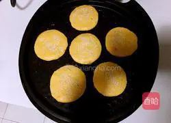 Illustration of making glutinous rice pumpkin cake 11