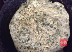 Illustration of making wild vegetable cakes 5