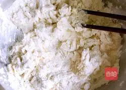 Illustration of making sauce-flavored pancake 2