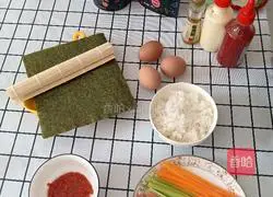 Classic sushi recipe illustration 1