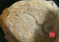 Illustration of how to make fragrant egg pancakes 9