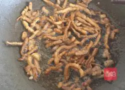 Illustration of how to make bean sprout fried cake 9