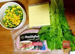 Breakfast eggs Illustration of making pancake rolls 1