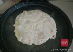 Egg Noodle Pancake Recipe Illustration 3