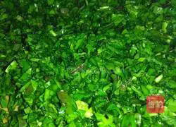 Shepherd's purse Illustration of how to make pancakes 1