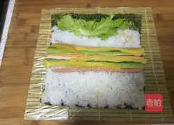 Japanese sushi recipe illustration 5