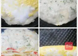 Illustration of how to make potato shredded burritos 8