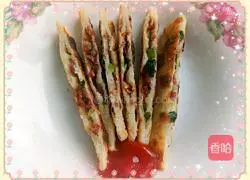 Illustration of how to make bacon pancakes 3