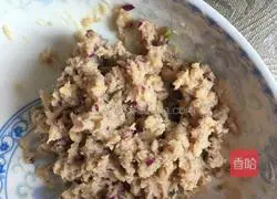 Illustration of how to make mixed vegetable beef patties 3 