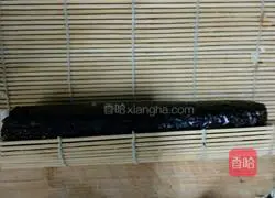 Illustration of how to make assorted sushi 10