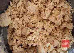 Food corn bean paste cake Illustration of how to do it 3