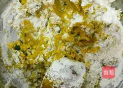 Illustration of making home-cooked pumpkin cake 5