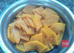 Illustration of how to make fried pumpkin cake 2