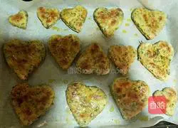 Illustration of how to make crispy spinach pancakes 11