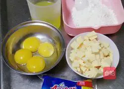 Light cheesecake (cheese slice version) 8-inch recipe illustration 2