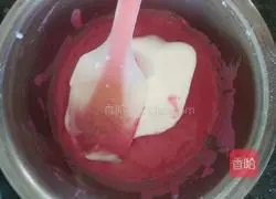 Pink cake roll (pan version) (baby over 12 months old) instructions 8