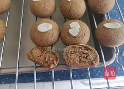 Illustration of how to make raw coconut latte cheese mini puff pastry 14