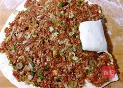 Illustration of how to make meatloaf 11