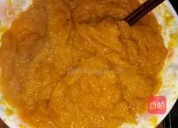 Pumpkin Glutinous Cake Recipe Illustration 3