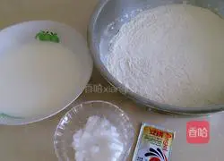Illustration of how to make fluffy milk-flavored steamed buns 1