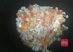 Carrot, Corn and Shrimp Fried Rice Recipe Illustration 5