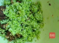 Illustration of how to make bean buns 5