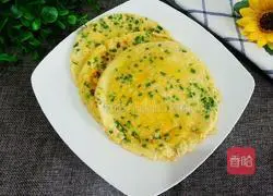 Illustration of how to make scallion cornmeal omelet 10