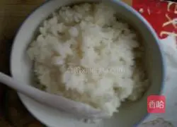 Illustration of how to make miscellaneous fried rice 2