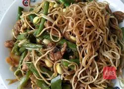 Illustration of how to make steamed noodles 16