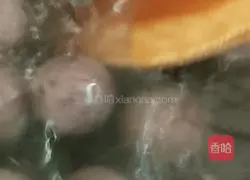 Illustration of how to make rice wine glutinous rice balls 6