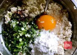 Illustration of making tofu cake 3