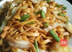 Illustration of delicious fried noodles 11