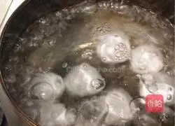 Illustration of how to make milk glutinous rice balls for the Lantern Festival on the fifteenth day of the first lunar month 1