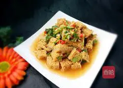 Illustration of how to make cold gluten 12