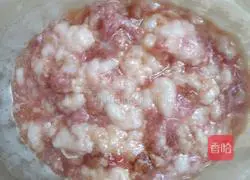 Illustration of how to make steamed minced meat patties with eggs 2